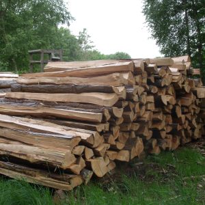 Pieux piquets en bois